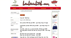 Desktop Screenshot of hanhtrinh24h.com